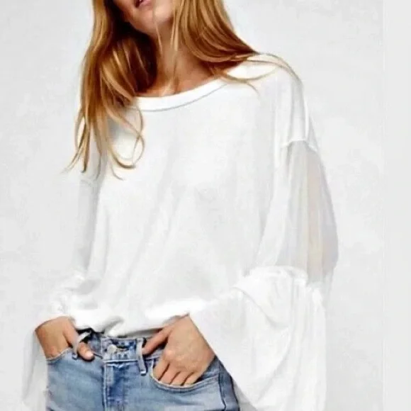 Free People Beautiful Still Got It Boho Statement Top - Picture 4 of 7